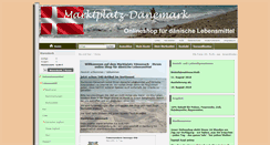 Desktop Screenshot of marktplatz-daenemark.de